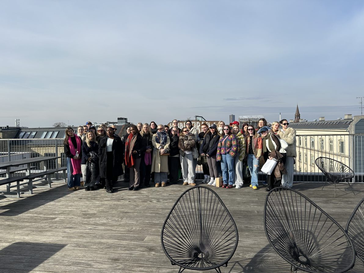 Students on Manchester Fashion Institute trip