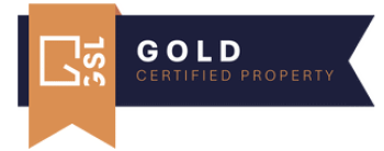 GSL Gold Standard accommodation award logo